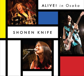 Japenese Punk Legends SHONEN KNIFE To Release ALIVE! IN OSAKA This May Image