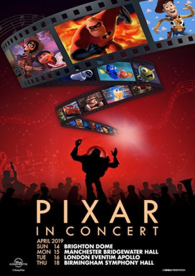 'Pixar In Concert' Will Embark On 2019 UK Tour  Image