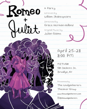 The Woolgatherers Present ROMEO AND JULIET: A PARTY Image