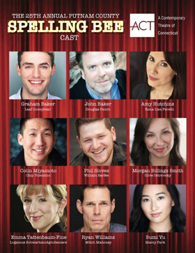 ACT Of Connecticut Announces Cast Of THE 25TH ANNUAL PUTNAM COUNTY SPELLING BEE Image