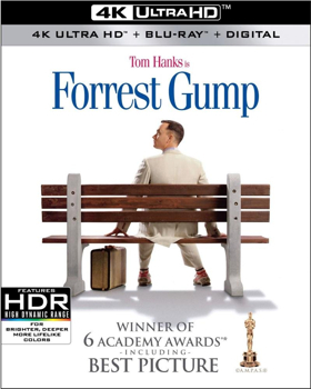 Remastered FORREST GUMP and TERMINATOR GENISYS to be Released as 3-Disk 4K UHD/Blu-Ray Combo Packs June 12  Image