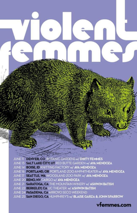 The VIOLENT FEMMES Unveil Summer Tour Featuring Special Guests Image