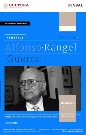 Rendirán homenaje al intelectual Alfonso Rangel Guerra, con motivo de sus 90 años  Image