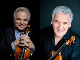 Itzhak Perlman and Pinchas Zuckerman Perform in Boston November 19 Image