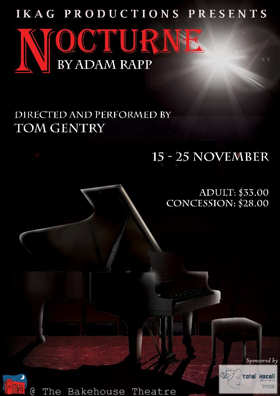Bakehouse Theatre Presents NOCTURNE November 15-25 Image