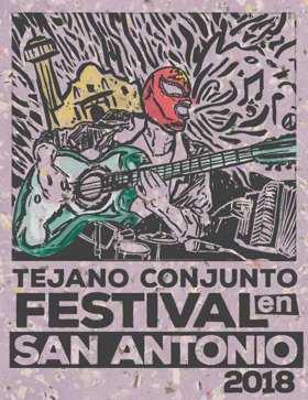 Official Poster of the 37th Annual Tejano Conjunto Festival Released 