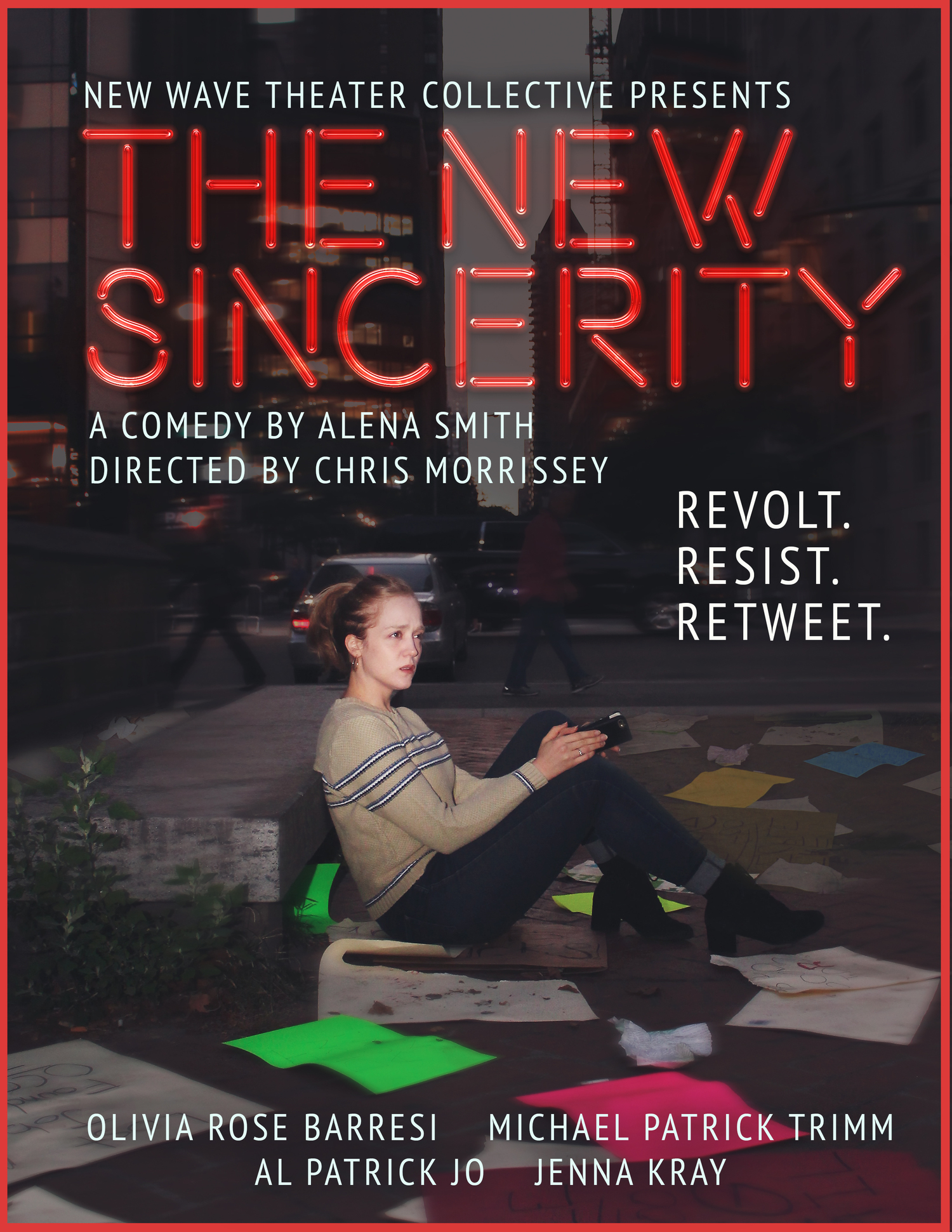 New Wave Theater Collective to Present Alena Smith's THE NEW SINCERITY 