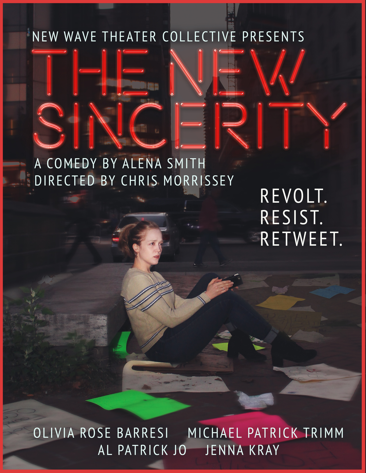 New Wave Theater Collective to Present Alena Smith's THE NEW SINCERITY Image