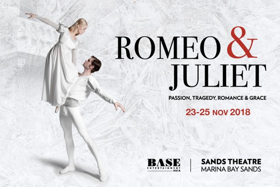 ROMEO AND JULIET Heads to the Sands Theatre in November for Three Days Only 