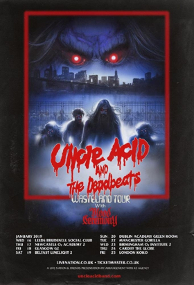 Uncle Acid & The Deadbeats Add U.K. Leg to WASTELAND Tour 