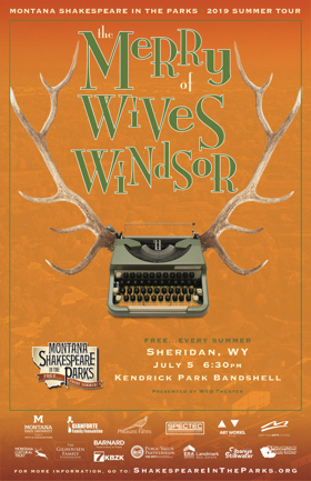 The WYO Theater Presents Montana Shakespeare in the Parks Performing THE MERRY WIVES OF WINDSOR Image