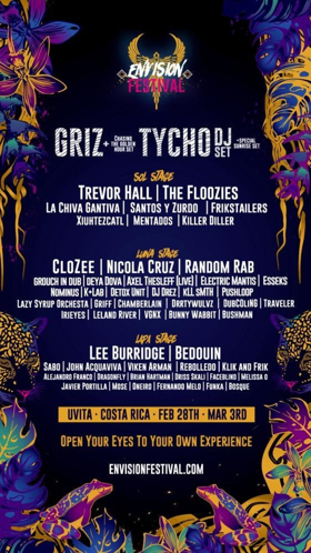 Envision Festival Drops the Wildest Lineup Ever Delivered to the Jungle for 2019 Image