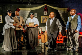 Audiences Respond To MR. BROOKER T. AT THE DOOR At Midtown Art Center Image
