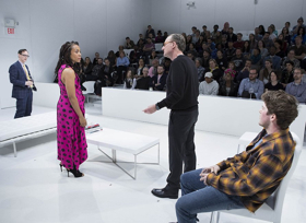 Review: World Premiere of THE WHITE CARD: An Invitation to Talk  Image