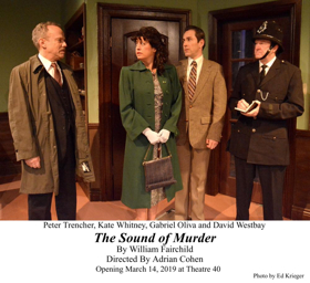 Review: THE SOUND OF MURDER Echoes Within the Walls of Theatre 40 