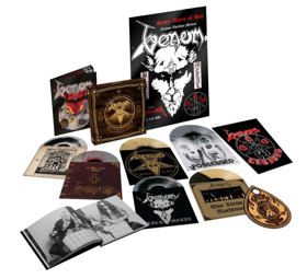 Venom Announces 'In Nomine Satanas' 40th Anniversary Deluxe Vinyl Boxset 