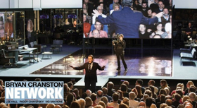 Bid Now on 2 On-Stage Tickets to NETWORK on Broadway Image