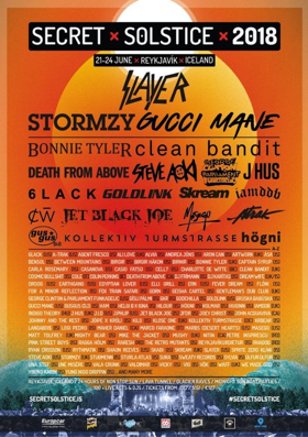 Iceland's Secret Solstice Announces Phase 3 Lineup Image