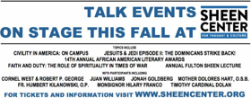 Talk Events At The Sheen Center Feature Mother Dolores Hart, Juan Williams & More Image