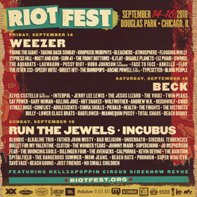 Riot Fest Announces Daily Lineups and Single Day/2 Day Tickets, On Sale Now Image