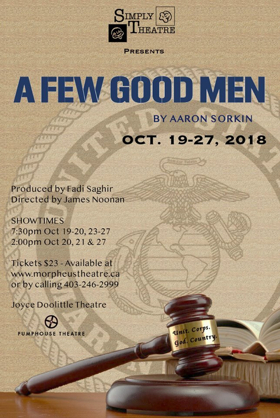 A FEW GOOD MEN Comes to Calgary This October Image