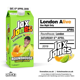Jax Jones Announces Biggest Ever Headline Show At Roundhouse 