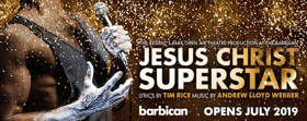 Book Tickets Now For JESUS CHRIST SUPERSTAR at the Barbican Image