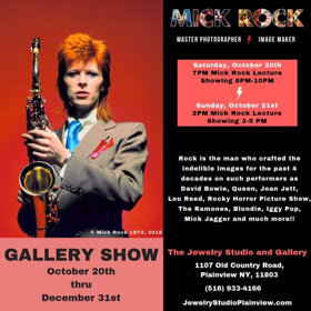 Rock & Roll Photographer Mick Rock Selling Guitar Pick Jewelry Art at Upcoming Gallery Show 