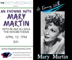 American Actress Mary Martin Comes Back to Life in One Night Only Times Square Concert  Image