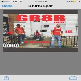 Philadelphia Hip-Hop Act GR8R Release Their Latest Project '3 KINGS' Image