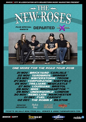 The New Roses to Start 'One More For The Road' 2018 UK Tour Image