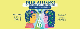 Folk Alliance International Announces 2019 Official Showcase Artists  Image