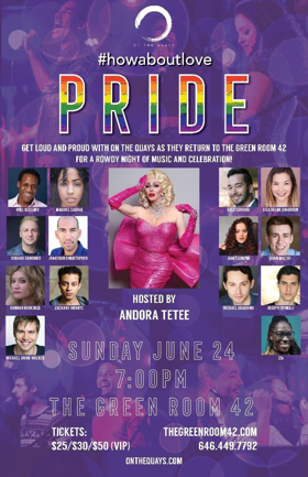 On The Quays Returns to The Green Room 42 for '#howaboutlove: PRIDE' Image