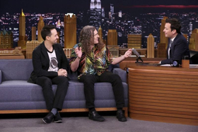 Video: Lin-Manuel Miranda and Jimmy Fallon React to Weird Al Yankovic's HAMILTON Polka  Image