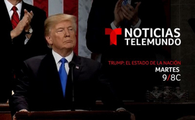 Noticias Telemundo to Present TRUMP, THE STATE OF THE UNION Image