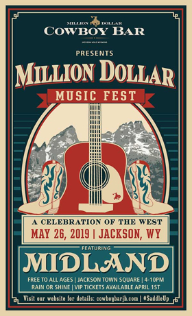 The Cowboy Bar Announces Inaugural 'Million Dollar Music Fest' 