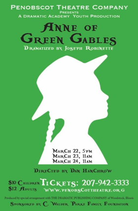 Penobscot Theatre Company Dramatic Academy Opens Registration for ANNE OF GREEN GABLES 