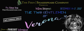The Fern Shakespeare Company to Present Shakespeare's THE TWO GENTLEMEN OF VERONA 