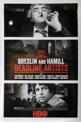 HBO to Premiere BRESLIN AND HAMILL: DEADLINE ARTISTS Image