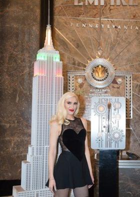 Empire State Building & iHeartMedia's Holiday Music-To-Light Show to Feature Gwen Stefani 