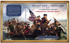 Comedy Central to Release THE DAILY SHOW WITH TREVOR NOAH PRESENTS: THE DONALD J. TRUMP PRESIDENTIAL TWITTER LIBRARY 