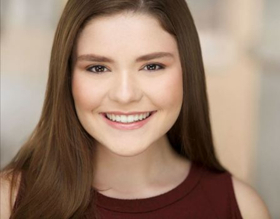 Final Performance of ONCE UPON A MATTRESS Today, Valentina Zazzali as The Queen Image