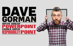 Dave Gorman's Sell Out Tour Extended for Second Time with Multiple Sows Added Throughout the UK 