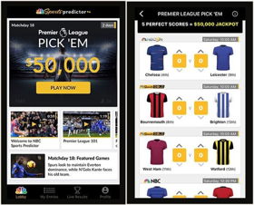 NBC Sports Launches 'Predictor' App, Offering $5,000 in Prizes Ever Week 