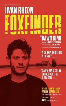 Olivier Award-Winner Iwan Rheon Stars In FOXFINDER At The Ambassadors Theatre Image