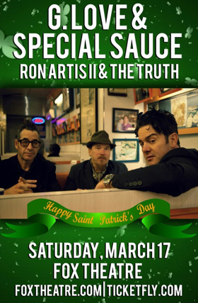 G. LOVE & SPECIAL SAUCE Come to the Fox Theatre Image