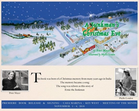 Peter Mayer of Jimmy Buffett Band Releases Illustrated Christmas Book Image