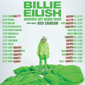 Billie Eilish Tour Adds Second NYC Date And Upgrades Boston Venue 