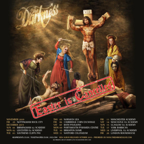 The Darkness Announces 'Easter Is Cancelled' UK & Ireland Tour 