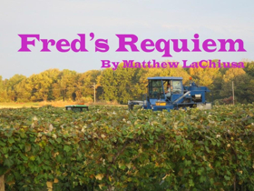 ART/WNY Presents Staged Reading Of FRED'S REQUIEM 